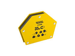 Магніт для зварки MASTERTOOL 35 кг 30/45/60/75/135 ° 145x110 мм 81-0235