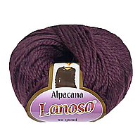 Lanoso ALPACANA (Ланосо Альпакана) №3011 фіолетовий (Пряжа вовна, альпака з акрилом, нитки для в'язання)