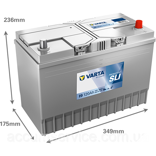 Акумулятор VARTA PROMOTIVE SLI 620 047 078 I9