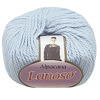 Lanoso ALPACANA (Ланосо Альпакана) №3015 блакитний (Пряжа вовна, альпака з акрилом, нитки для в'язання)