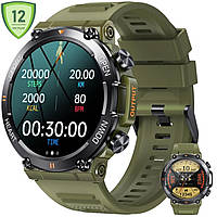 Военные смарт часы милитари Smart watch тактические к телефону, лучшие тактические