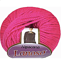 Lanoso ALPACANA (Ланосо Альпакана) № 3029 рожевий (Пряжа вовна, альпака з акрилом, нитки для в'язання)
