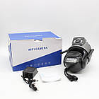 Вулична Wifi камера відеоспостереження (6MP, Full HD) Dual Lens / Охоронна вай фай камера з сиреною / Відеокамери, фото 10