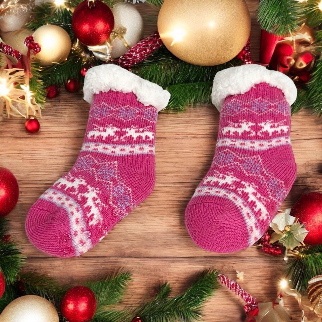 818 Шкарпетки флісові дитячі, фото 1