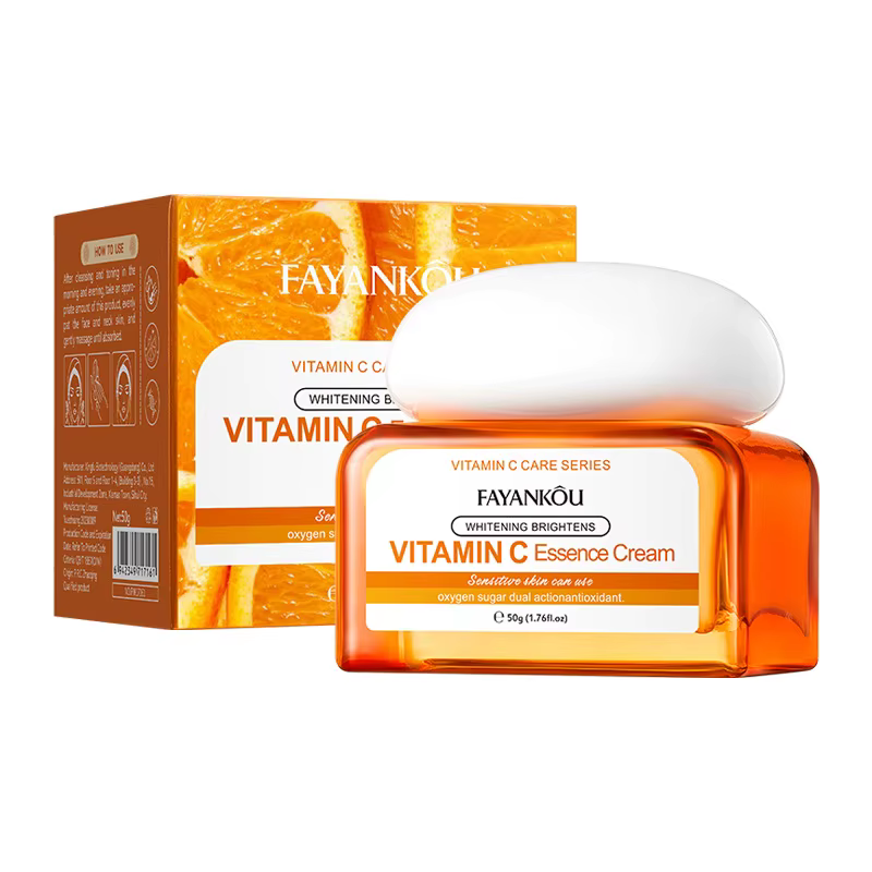 Крем-есенція для обличчя FAYANKOU Vitamin C освітлювальний та зволожуючий 50 г