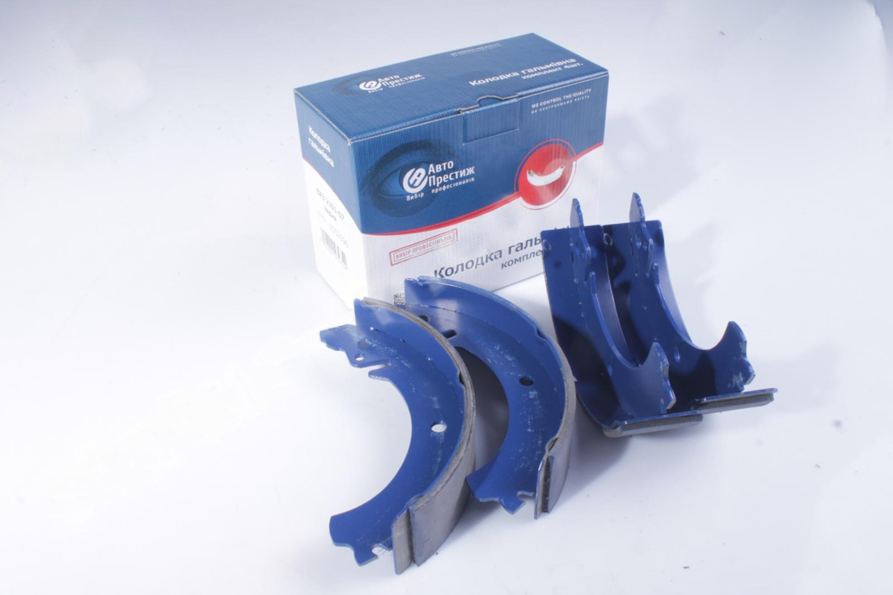 Колодка гальмiвна ВАЗ 2101-07 (компл.4шт) (Авто Престиж) 2101-3502090
