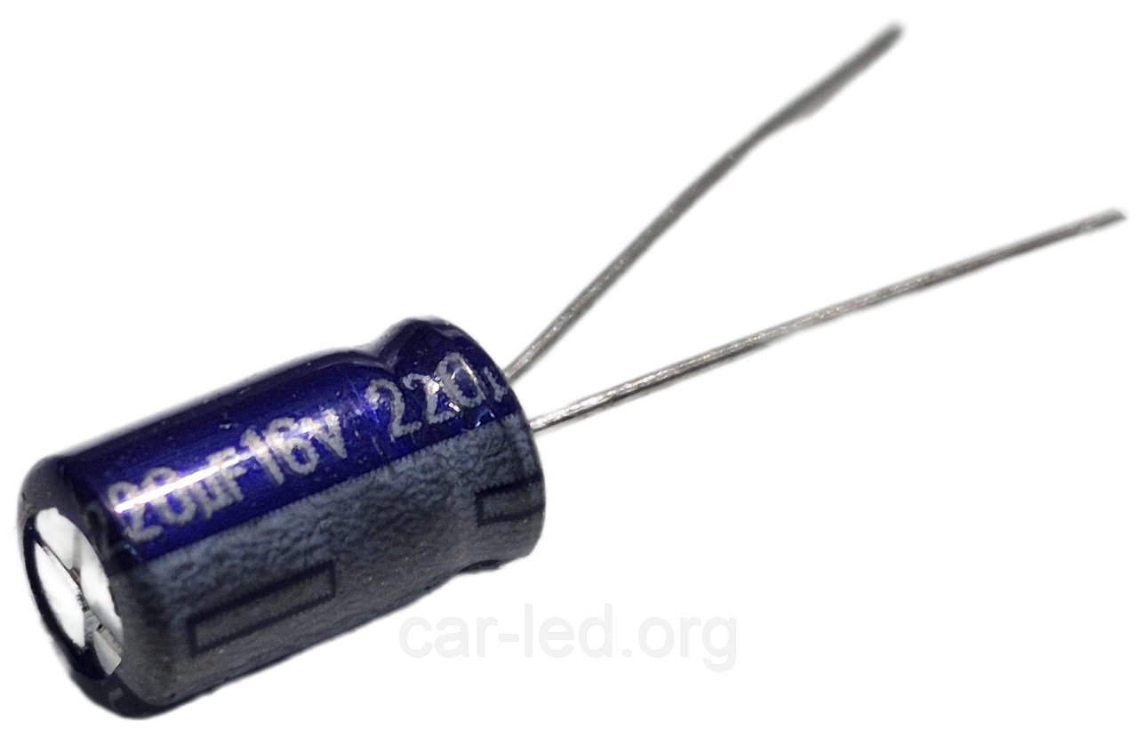 220mkf - 16v  USL 6*12  SAMSUNG, 85°C конденсатор електролітичний, фото 1