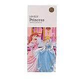 Альбом для розфарбовування акварельними фарбами розмальовка з пензликом для творчості та живопису "Princess", фото 5