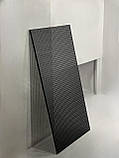 Металевий перфораційний лист (панель) с загибом чорного кольору 100*100 см, фото 3