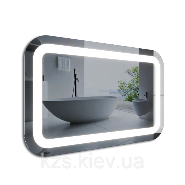 Дзеркало з LED підсвічуванням 500х800мм, фото 1