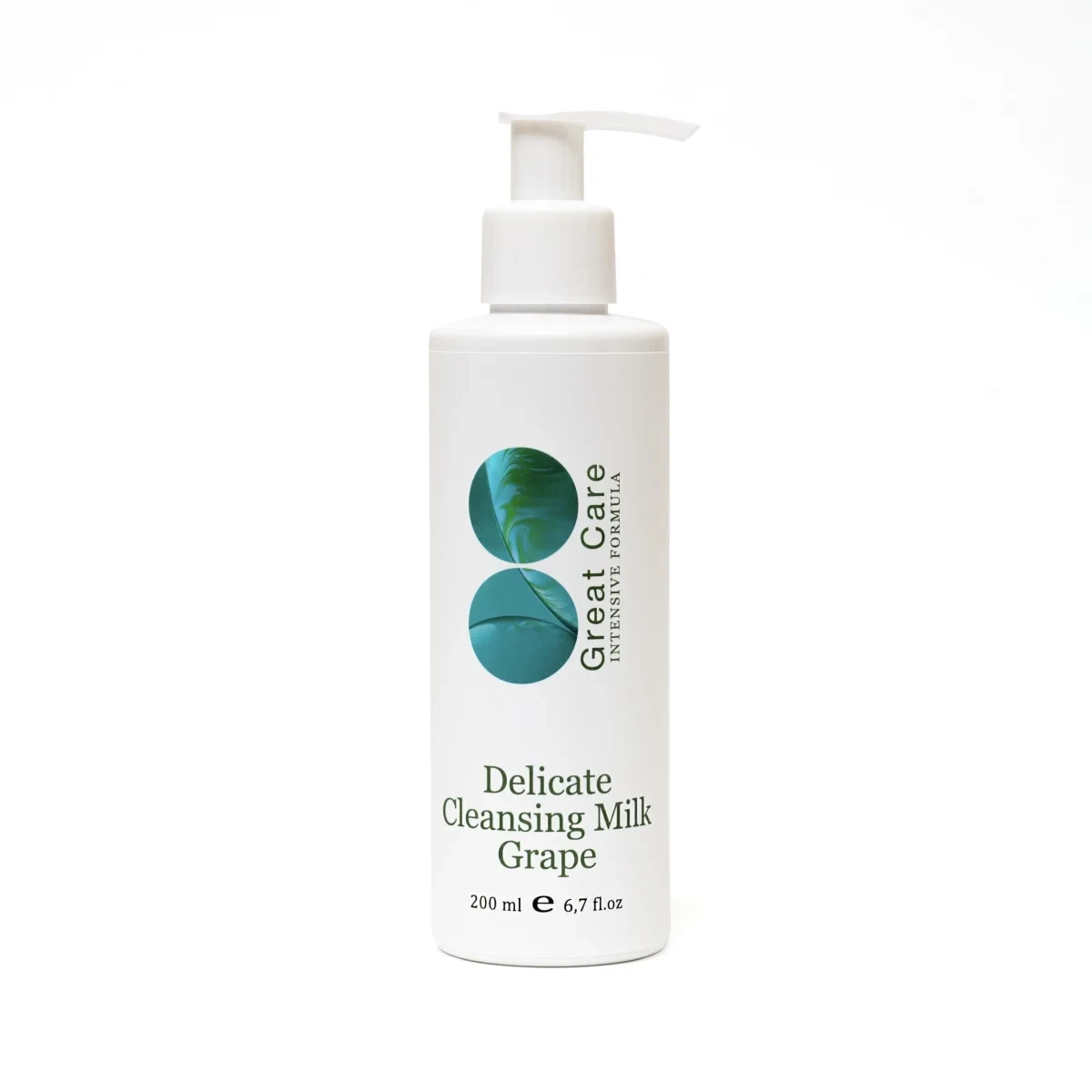 Делікатне очищуюче молочко для щоденного очищення чутливої шкіри 200мл Great Care - фото 1 - id-p1474037605