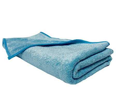 Рушник з мікрофібри блакитне 80х60 см, фото 2