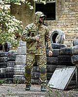 Чоловіча військова форма 3 в 1 Multicam ubacs куртка та штани, Тактичний костюм убакс мультикам