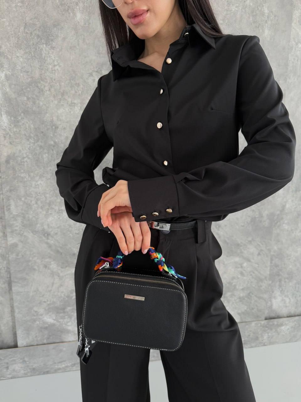 Жіноча блуза; Кольори: Білий, Беж, Чорний; 42-44, 46-48 ;, фото 1