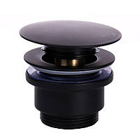 Донний клапан TOPAZ TK-15A-BL 70.5мм чорний Click-clack