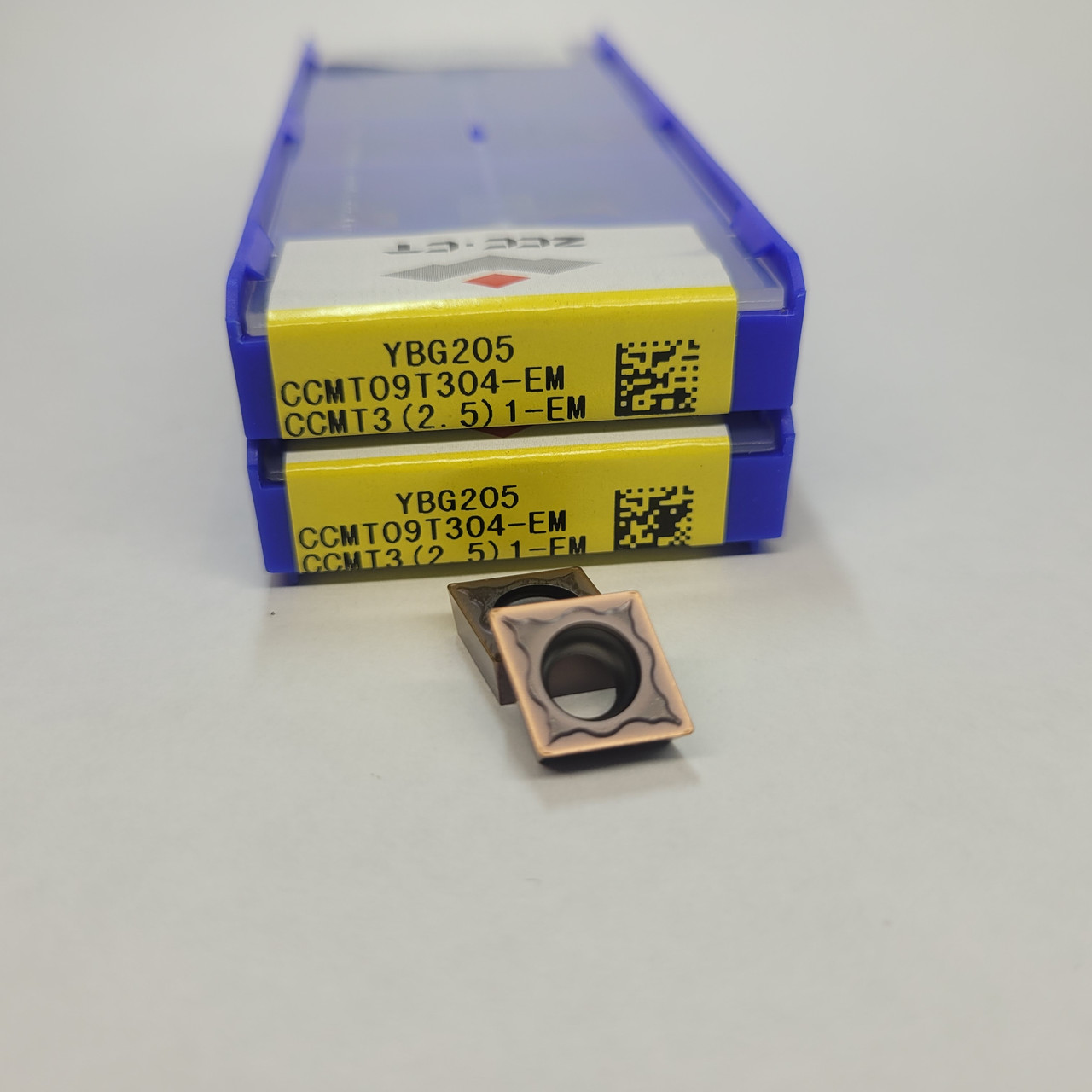 CCMT09T304-EM YBG205 ZCC.CT (Нержавіюча сталь) Твердосплавна пластина