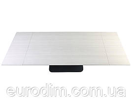 Стіл OVIDIO CERAMIC 160(240)*90 білий дуб/чорний каркас, фото 5