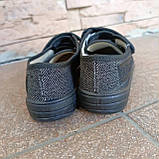 Мокасини Waldi чорні на 2-х липучках 224-754-2, фото 6