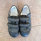 Мокасини Waldi чорні на 2-х липучках 224-754-2, фото 4