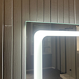 Дзеркало з LED підсвічуванням 500 х 800 мм, фото 4