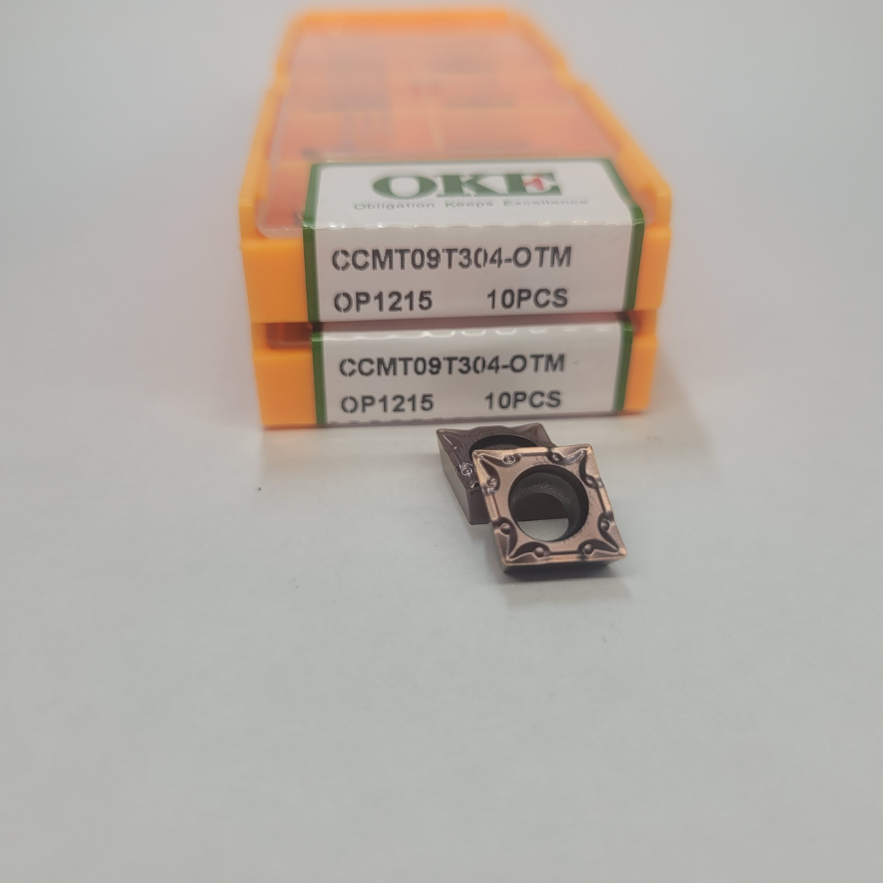 CCMT09T304-ОТМ OP1215 OKE (Нержавіюча сталь) Твердосплавна пластина