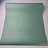 Шпалери вінілові 10 × 0.53 м Marburg Astoria 53731, зелені однотонні для кухні, спальні, вітальні, кабінету, фото 2