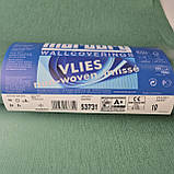 Шпалери вінілові 10 × 0.53 м Marburg Astoria 53731, зелені однотонні для кухні, спальні, вітальні, кабінету, фото 6