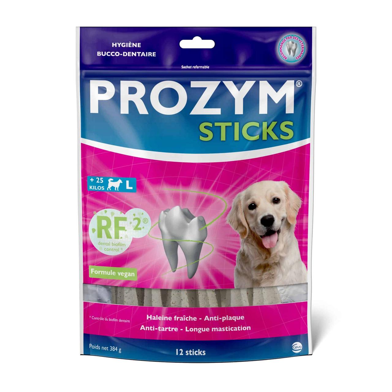 Жувальні стіки Прозим PROZYM RF2 L для малих та середніх собак, упаковка 12 шт, фото 1