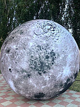 Надувна декорація Місяць 4 метри з вентилятором для вулиці