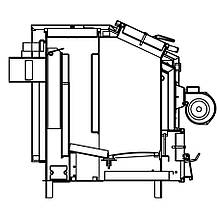 Котел нижнього горіння Protech ТТ-18 Еко Лонг Плюс твердопаливний, фото 3