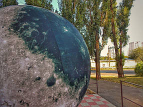 Надувна декорація Місяць діаметром 5 метрів для оформлення заходів, фото 3