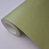 Шпалери вінілові 10.05 × 0.53 м Marburg Astoria 53737, салатові однотонні для спальні, вітальні, кухні, фото 2