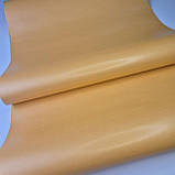 Шпалери вінілові 10 × 0.53 м Marburg Astoria 53750, помаранчеві однотонні для кухні, вітальні, коридору, фото 5