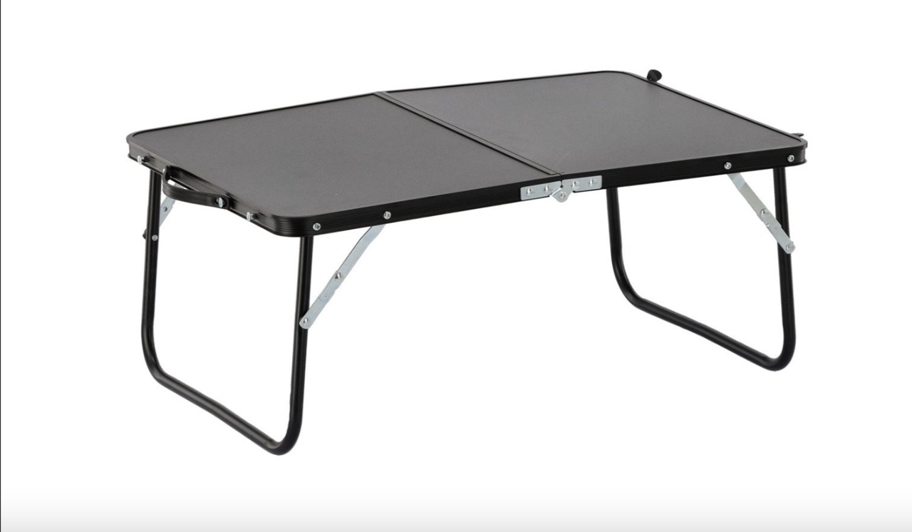Складаний туристичний стіл 60x40x26,5 см Чорний, фото 1