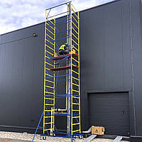 Вышка тура строительная риштовка на колесах 6+1 настил 1.2 х 2.0 м