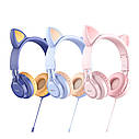 Навушники Hoco W36 Cat Ear Колір Синій, фото 2