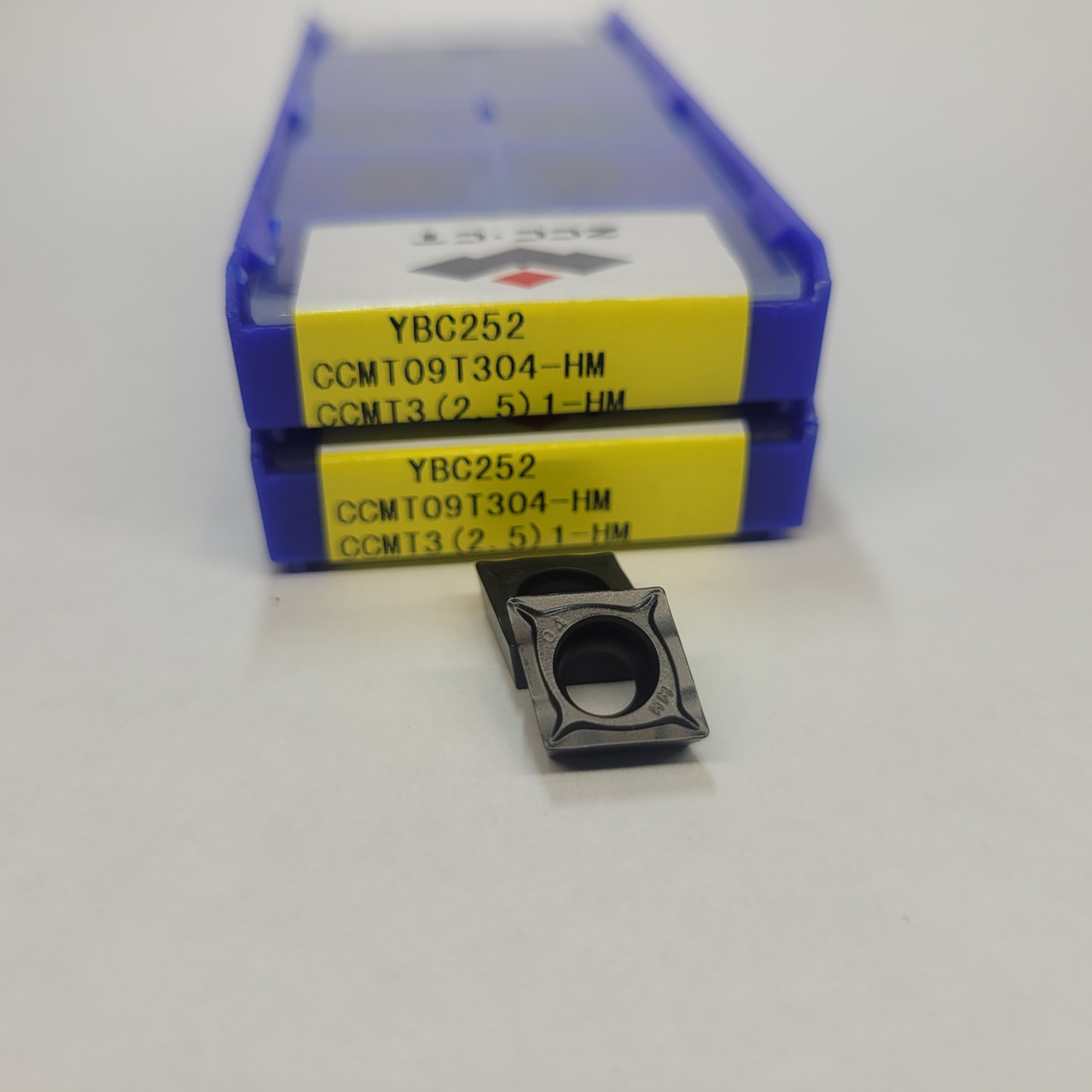 CCMT09T304-HM YBC252 ZCC.CT (Сталь) Твердосплавна пластина