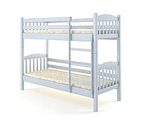 Двоярусне дитяче ліжко Mebigrand Бай-Бай Блакитний (S 2010 R80 B) 70х190 см (DMBG-2393)