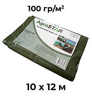 Тент універсальний 10 х 12 м Зелений 100 гр/м2 AgroStar
