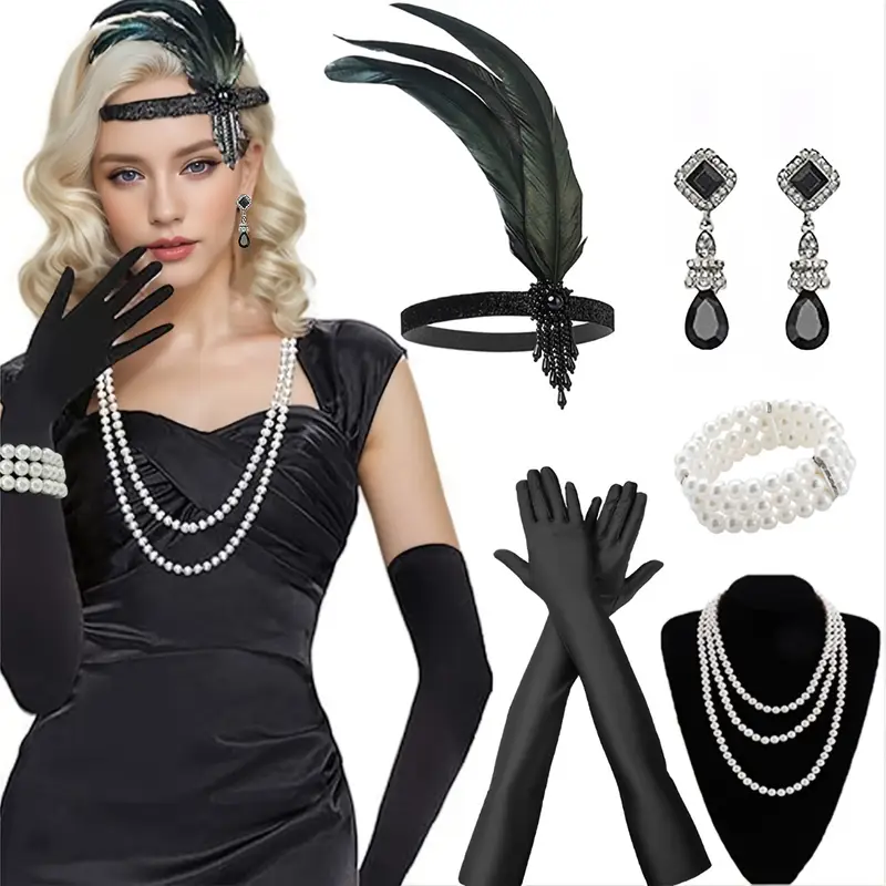 Женский костюм в стиле Гэтсби ретро  1920г, фото 1