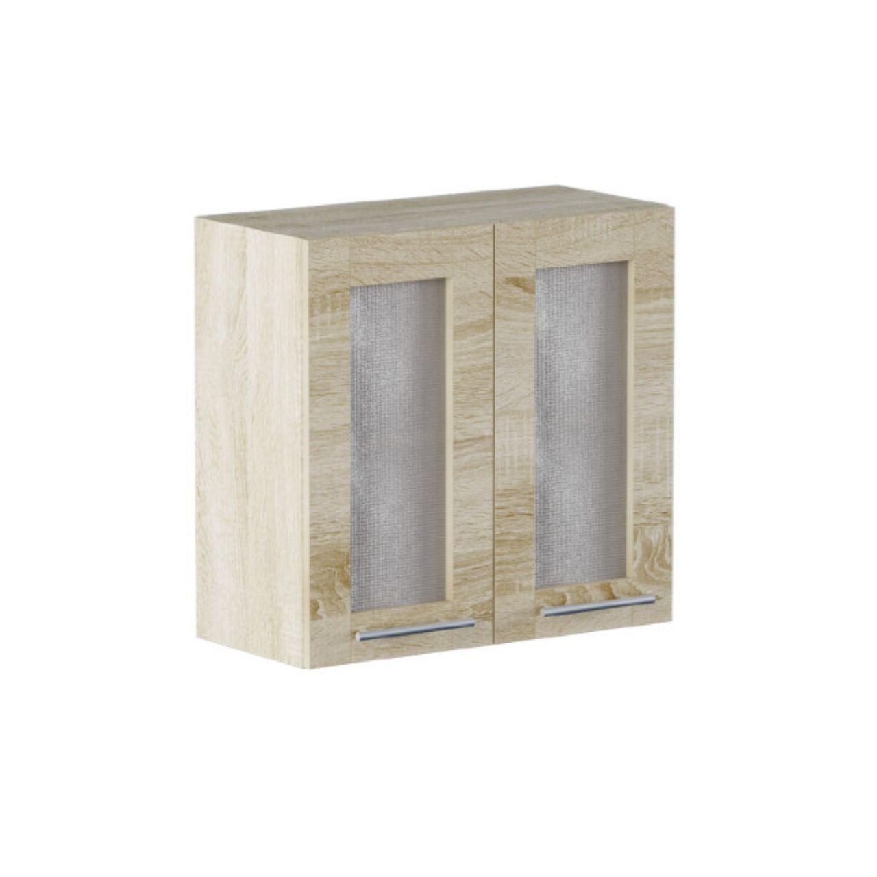 Кухонний модуль 60 Верх Вітрина Еко Еверест (600х575х296 мм) Сонома/Сонома, фото 1