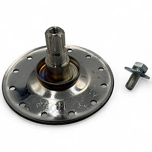 Фланець барабана для пральної машини Electrolux, під 6203 (ведучий, шліц, нержавіюча сталь), фото 2