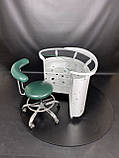 Столик медичний ПАНОК — 2 овальний, фото 5