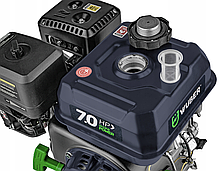 Бензиновий двигун 7л.с. 25 мм Wuber W41001, фото 5