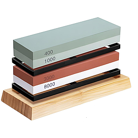 Комплект каменів для правки ножів STRIPE SR-2574 точильні бруски для ножів