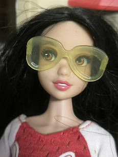 Окуляри для ляльки Барбі, чорні 1 шт.
