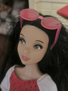 Окуляри для ляльки Барбі, чорні 1 шт.