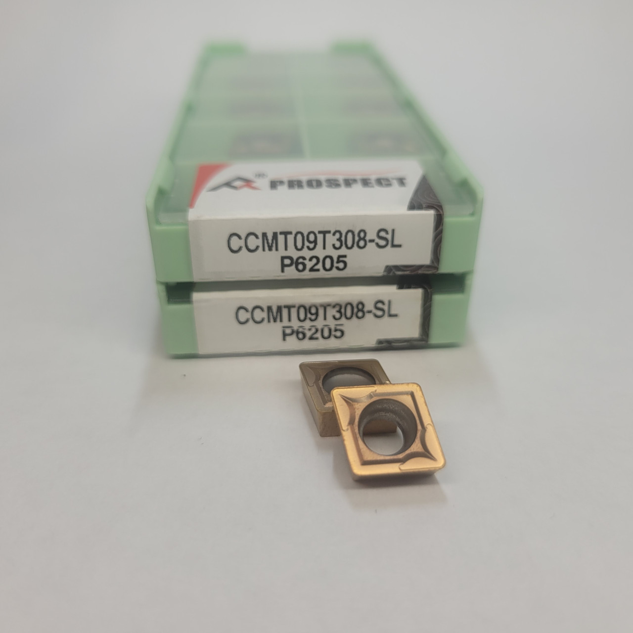 CCMT09T308-SL P6205 PROSPECT (Сталь, Нержавіюча сталь) Твердосплавна пластина