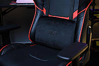 Крісло 2E GAMING HIBAGON II, ПУ шкіра, 3D-Armrests, чорно-червоний, фото 6