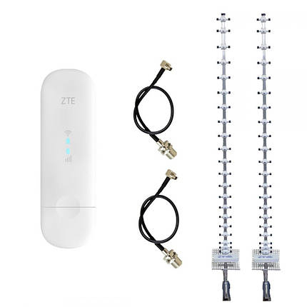 Комплект для мобільного інтернету 4G LTE "Бінго" (роутер ZTE MF79U та 3G/4G LTE антена Стріла MARKETNET), фото 1